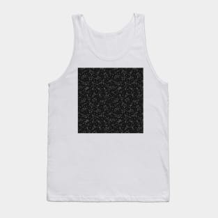 Night Sky Constellations in White Tank Top